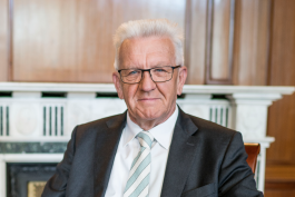 Porträt Winfried Kretschmann